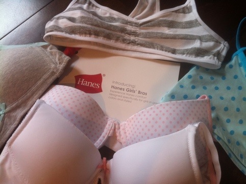 New Product Alert: Hanes Bras for Girls - Classy Mommy