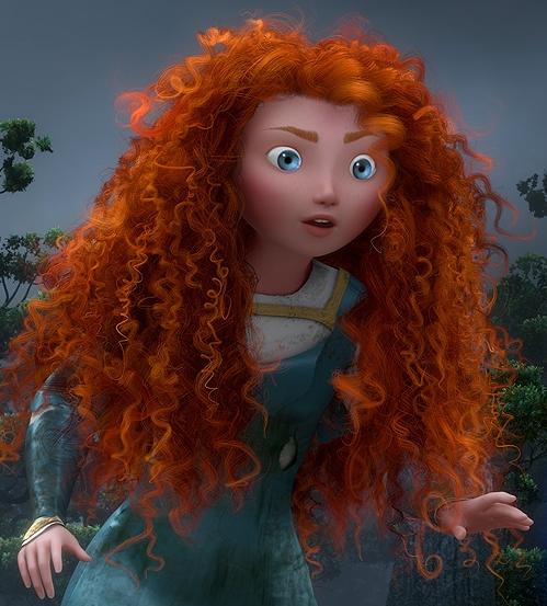 Disney Princess Merida Wig