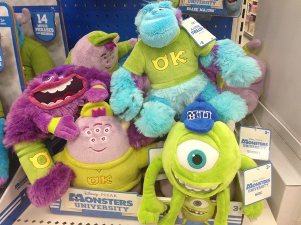 monsters university plush toys