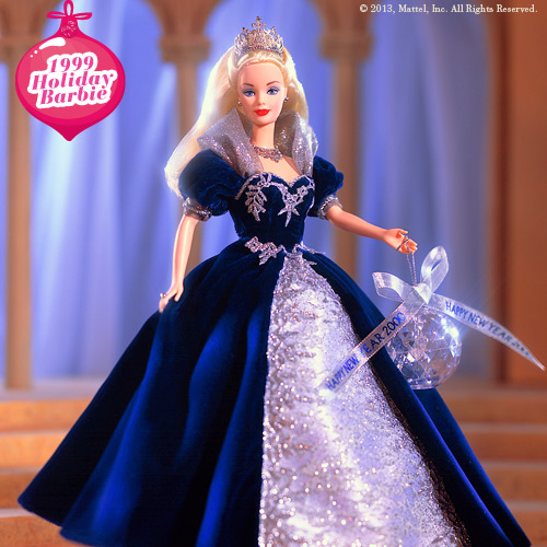 Celebrating 25 years of Holiday Barbie #HolidayBarbie - Classy Mommy
