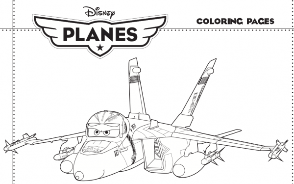 Free Disney Planes Printable Coloring Pages & Activity Sheets #