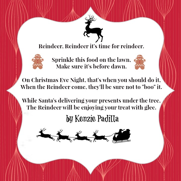 reindeer feed poem