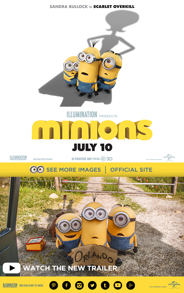 gift Forretningsmand demonstration Brand New Minions Movie Trailer and Poster #Minions - Classy Mommy