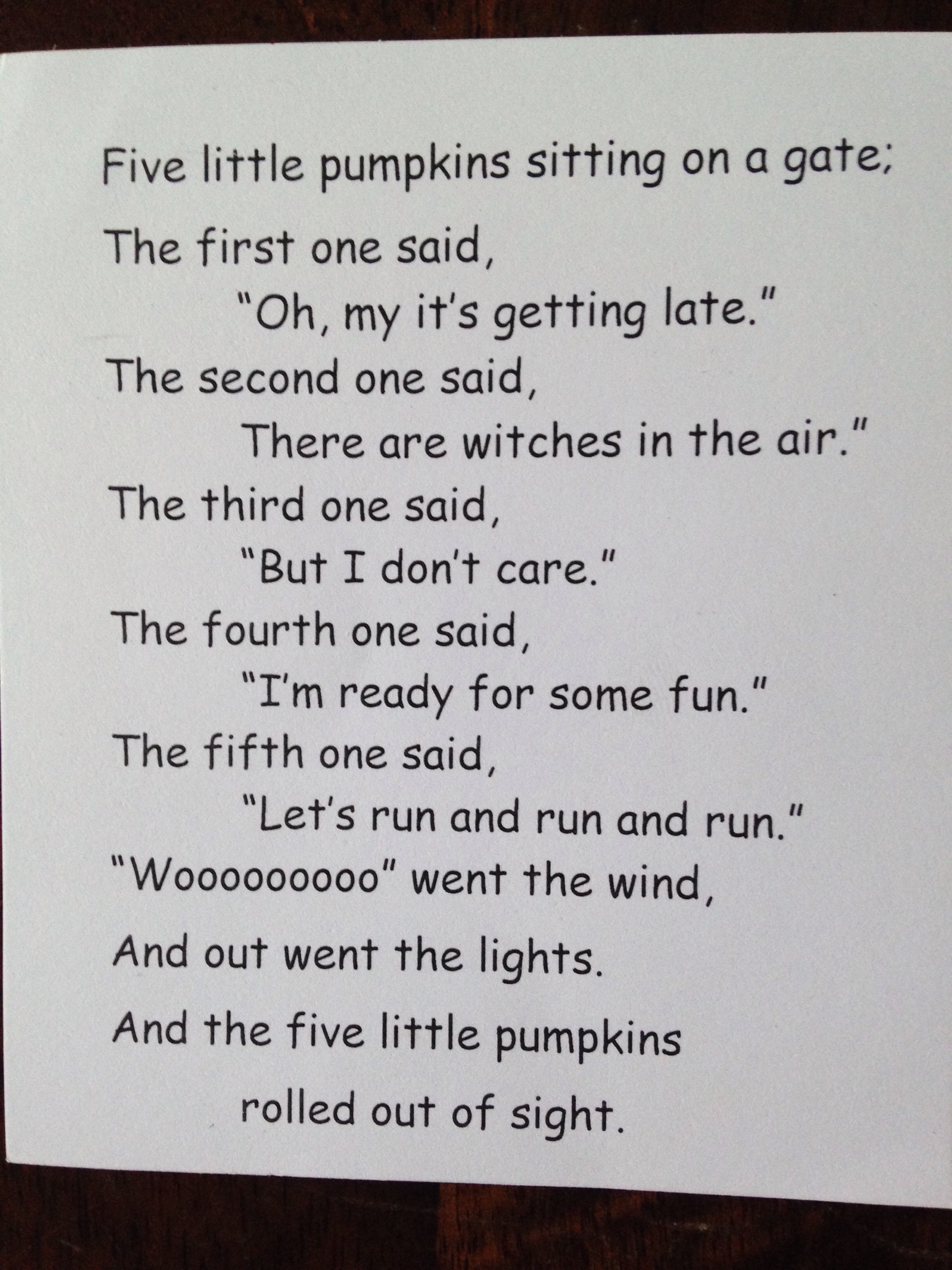 Five Little Pumpkins Poem And Crafts Classy Mommy