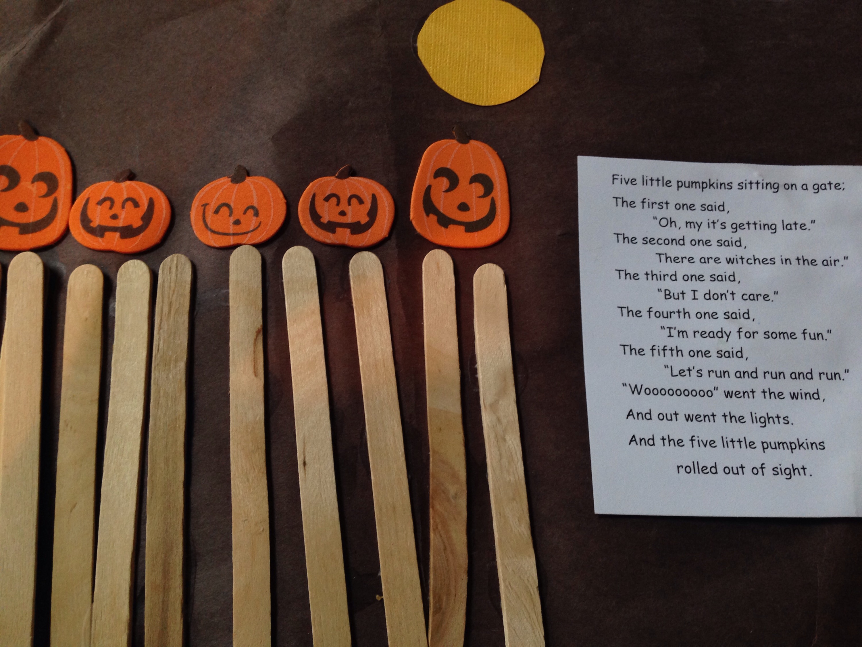 Five Little Pumpkins Poem And Crafts Classy Mommy