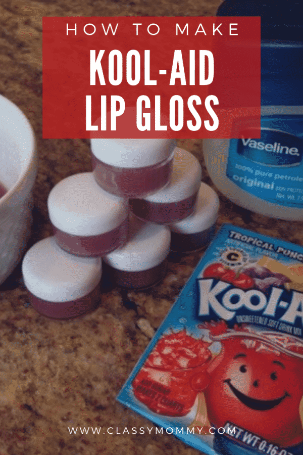 How to Make Kool Aid Lip Gloss