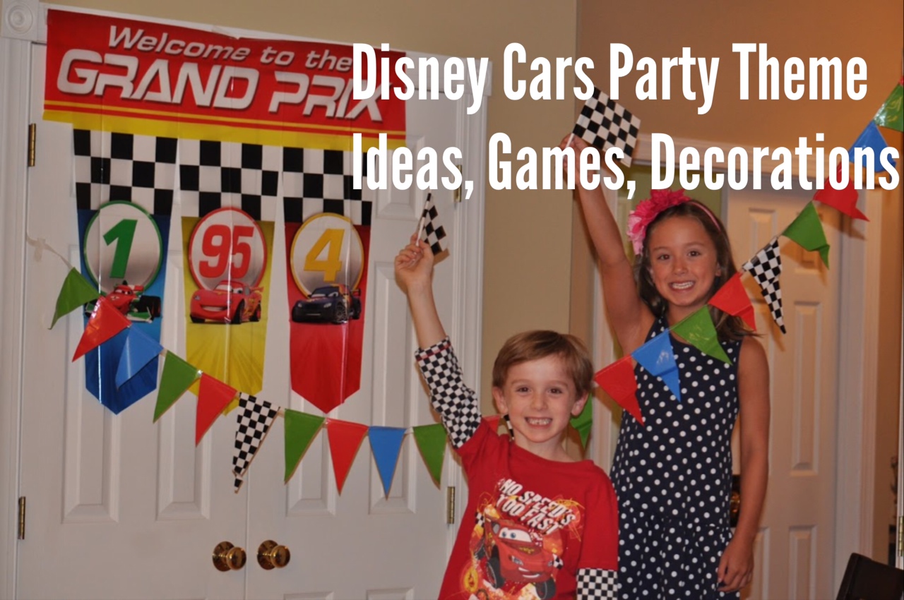 Disney Cars Inspired Party Decorations Games Ideas