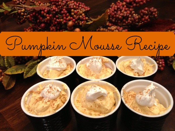 Pumpkin Mousse Recipe