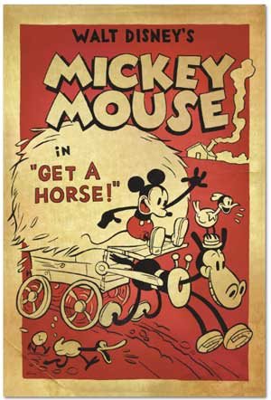 Get a Horse Disney  Poster