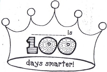 100 days of school crown