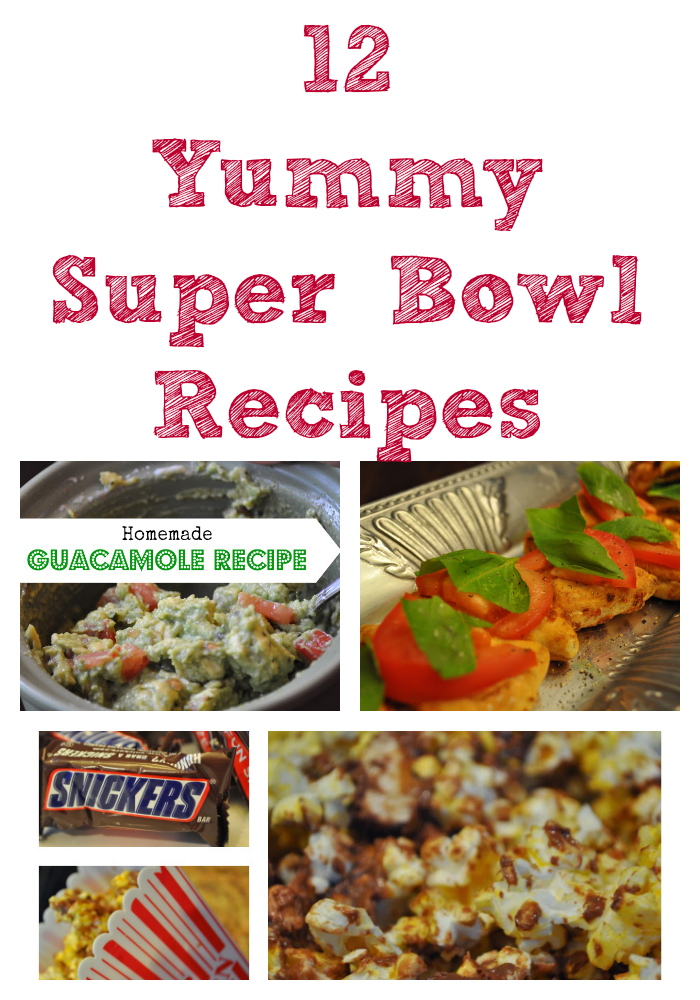 12 Yummy Super Bowl Recipes Appetizers and more ideas