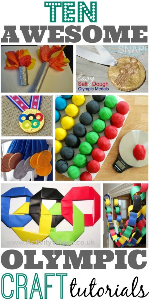 Olympic Craft Tutorials for Kids