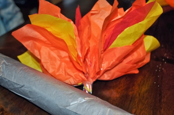 Tissue Paper for Olympic Torch
