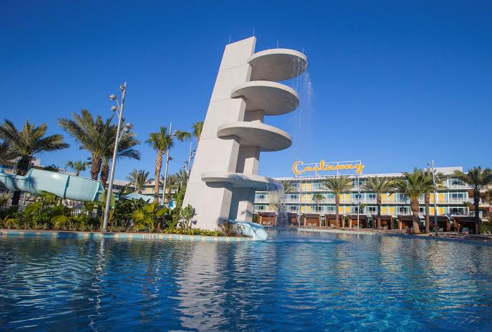 Cabana Bay Resort Pool at Universal Orlando