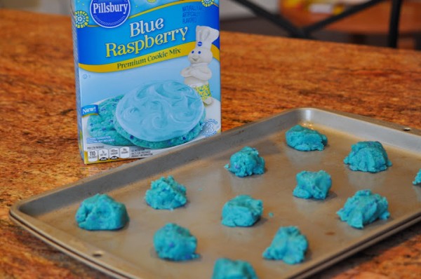Blue Raspberry Cookie Mix