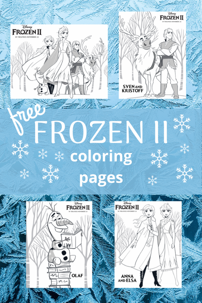 New Free Printable Frozen 2 Coloring Pages