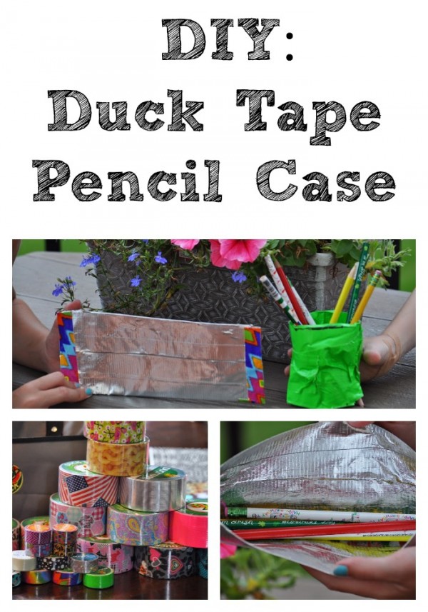 DIY How to Make a Duck Tape Pencil Case