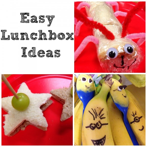 Super Simple Easy Creative back to school lunchbox ideas