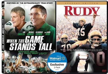When the Game Stands Tall RUDY movie package