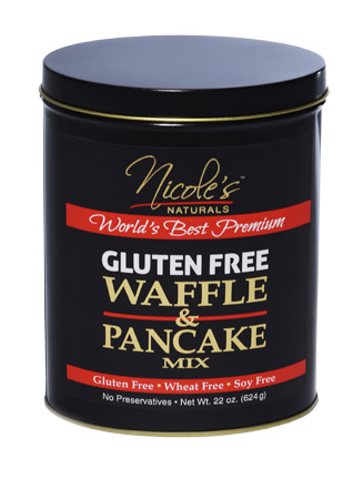 Nicole's Natural Gluten Free Waffle and Pancake mix