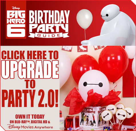 Big Hero 6 Birthday Party Ideas for Invites, Decorations and Games