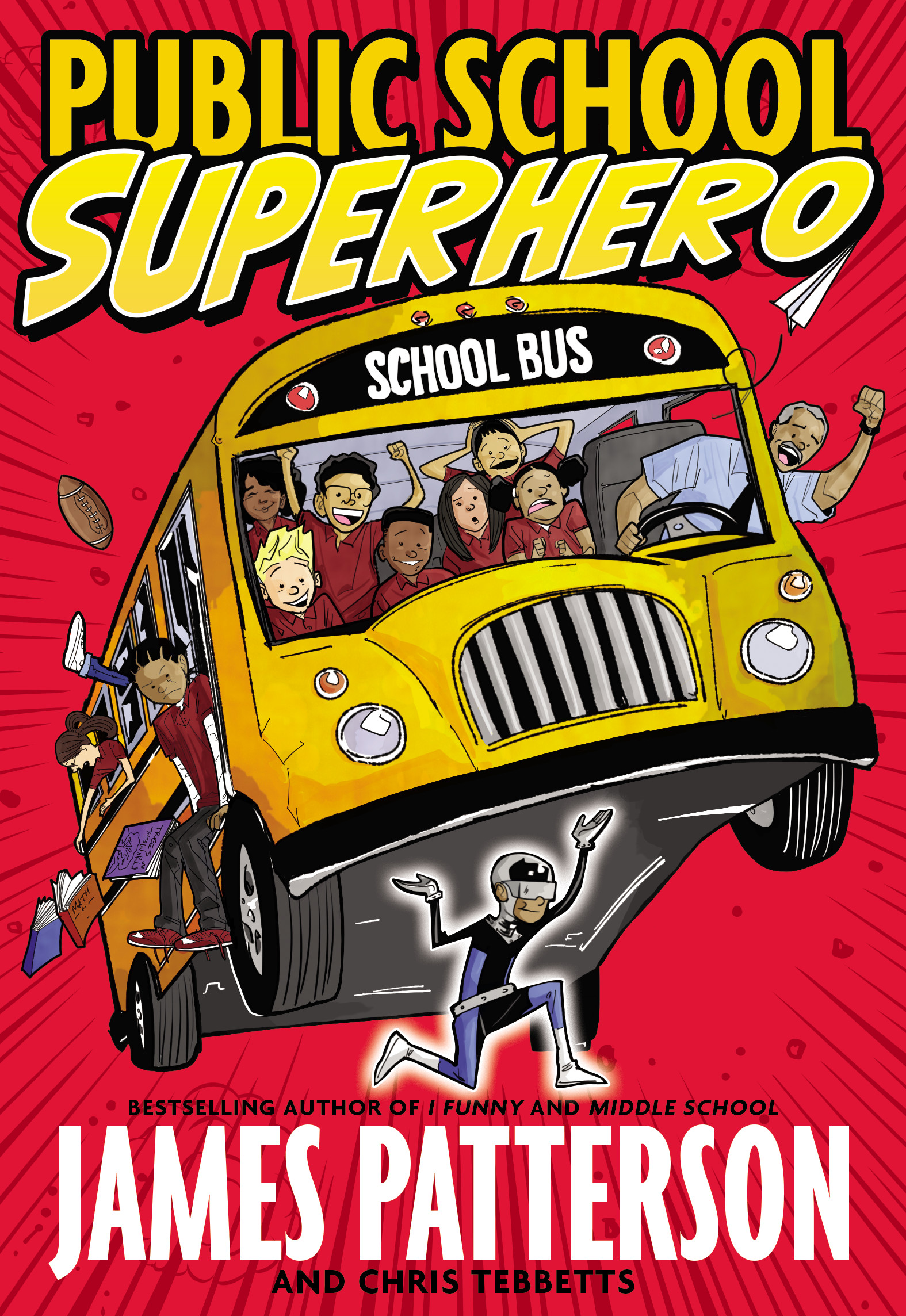 public school super hero book cover