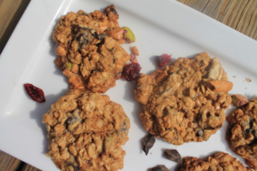 Gluten Free Oatmeal Trail Mix Cookie Recipe Classy Mommy