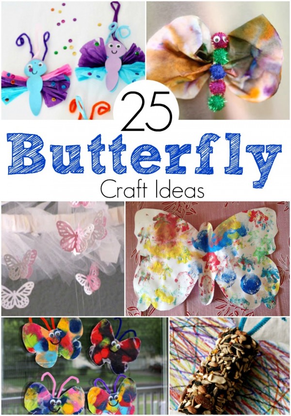 25 Awesome Butterfly Craft Ideas