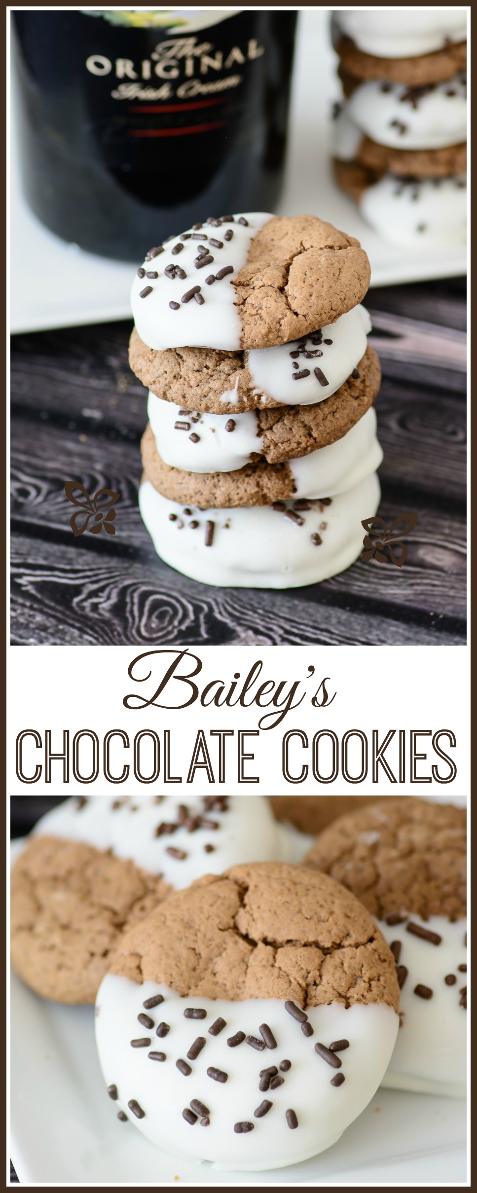 Best Bailey's Irish Cream Chocolate Cookies Recipe