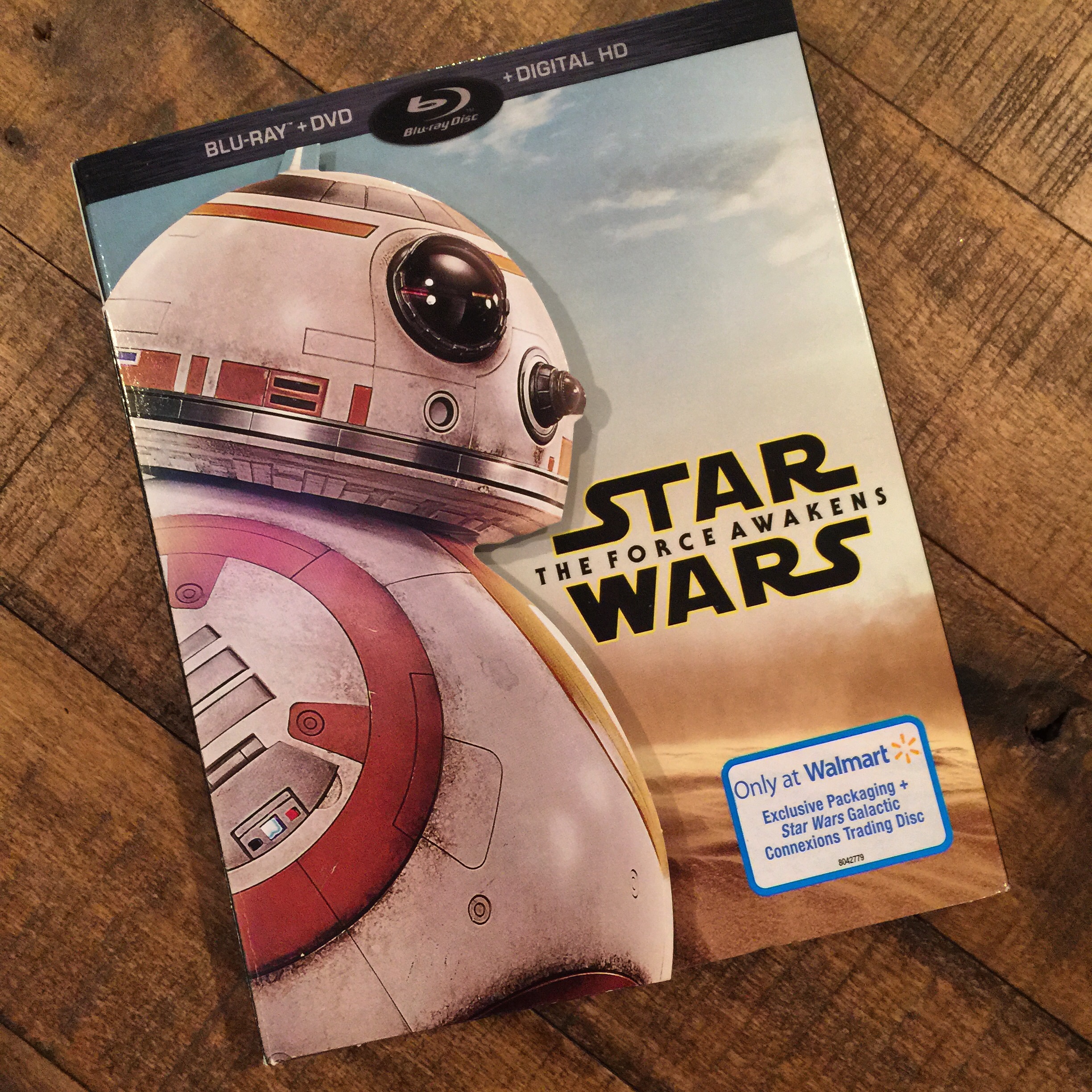 Star Wars Force Awakens DVD