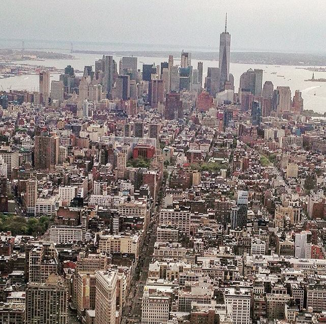 View from the Top of the Empire State Building