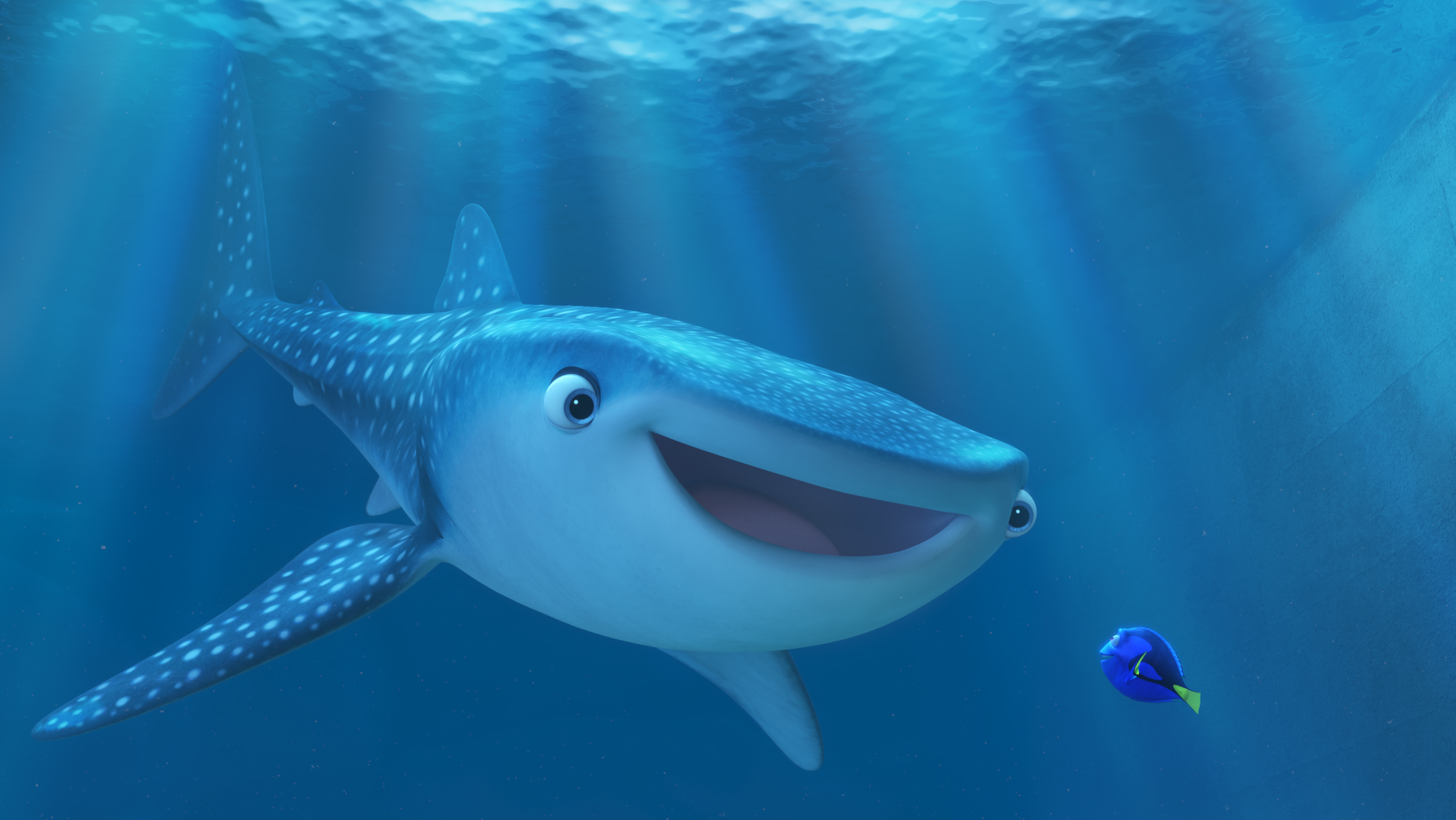 Chatting with Kaitlin Olson voice of Destiny the Whale Shark in Finding Dory