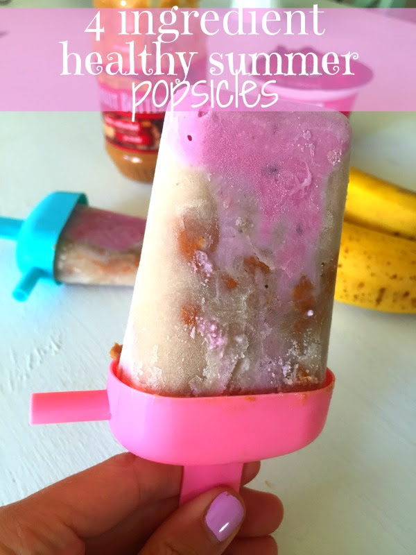 4 Ingredient Delicious Healthy Popsicles