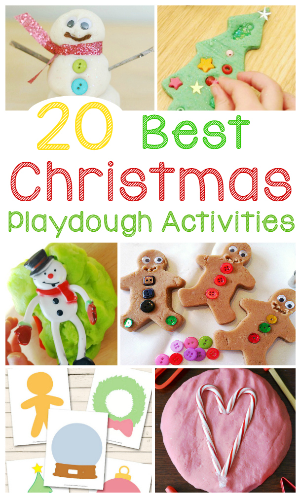20 Best Christmas Play Dough Activities and Ideas
