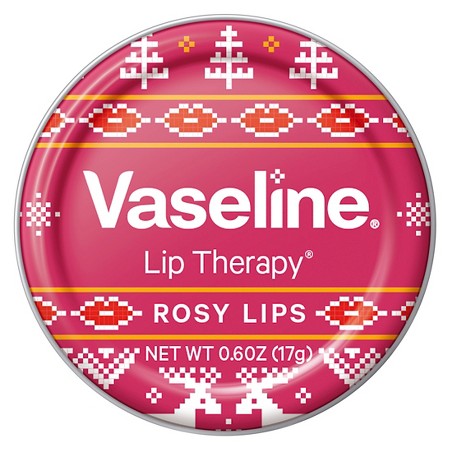 Vaseline Lip Therapy Rosy Lips Holiday Tin