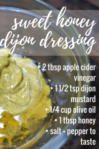Winter Kale Salad and Sweet Honey Dijon Dressing Recipe