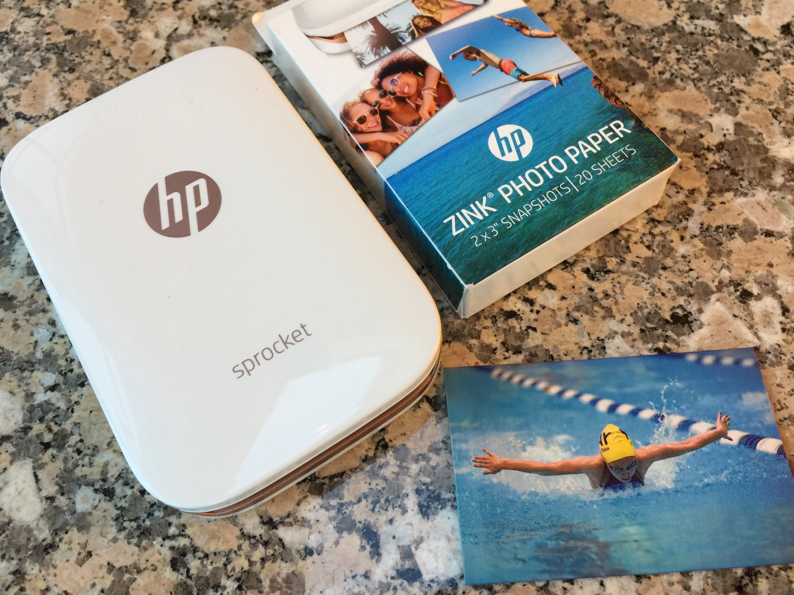 HP Sprocket Smartphone Printer Video Review and Demo
