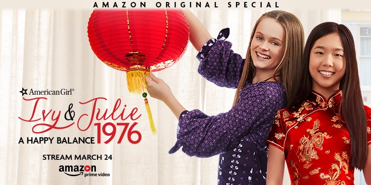 American Girl Story Ivy & Julie 1976 Airs on Amazon Prime