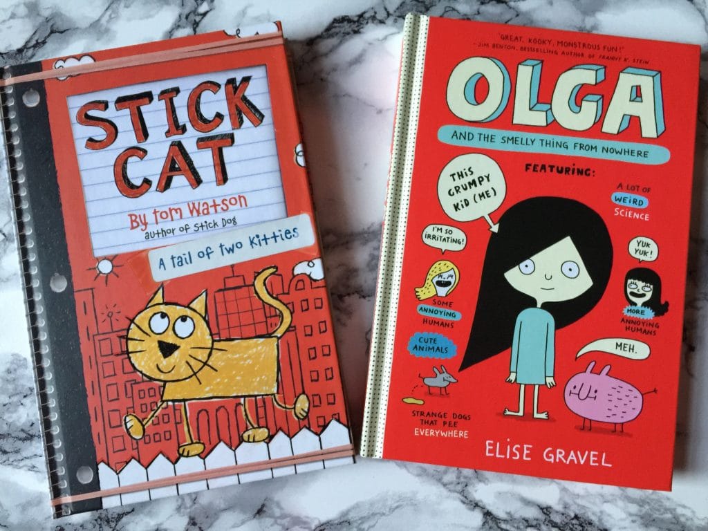 Stick Cat and Olga and the Smelly Thing from Nowhere Book