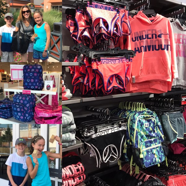 Video Back to School Shopping Haul at Philadelphia Premium Outlets