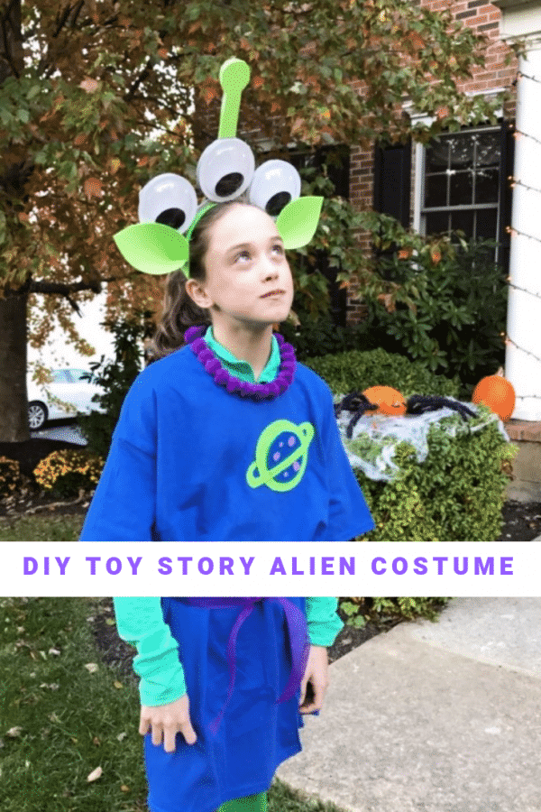 How To Make A DIY Toy Story Alien Costume