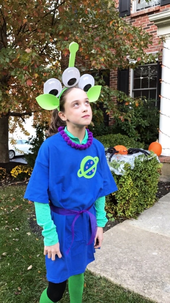 How to Make a DIY Toy Story Alien Costume 