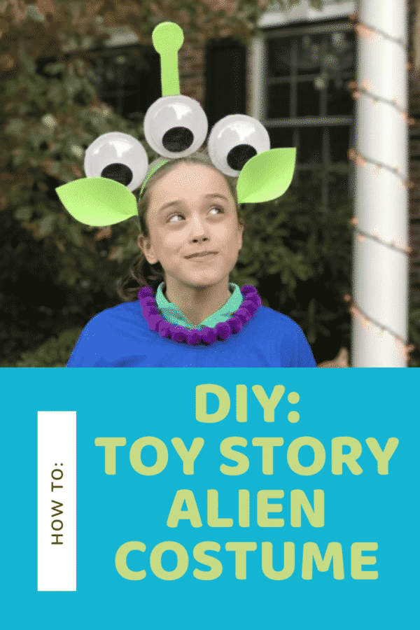 How To Make A DIY Toy Story Alien Costume