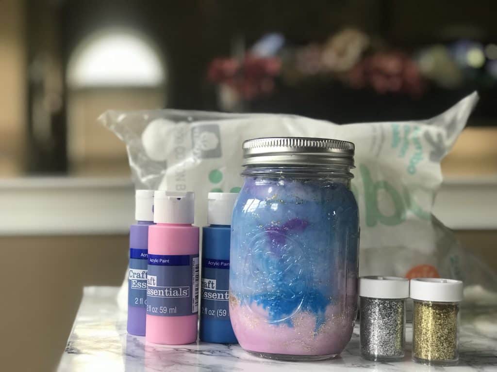 How to Make a Galaxy Jar Decoration