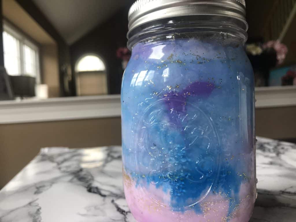 How to Make a Galaxy Jar Decoration DIY GalaxyJar Classy Mommy