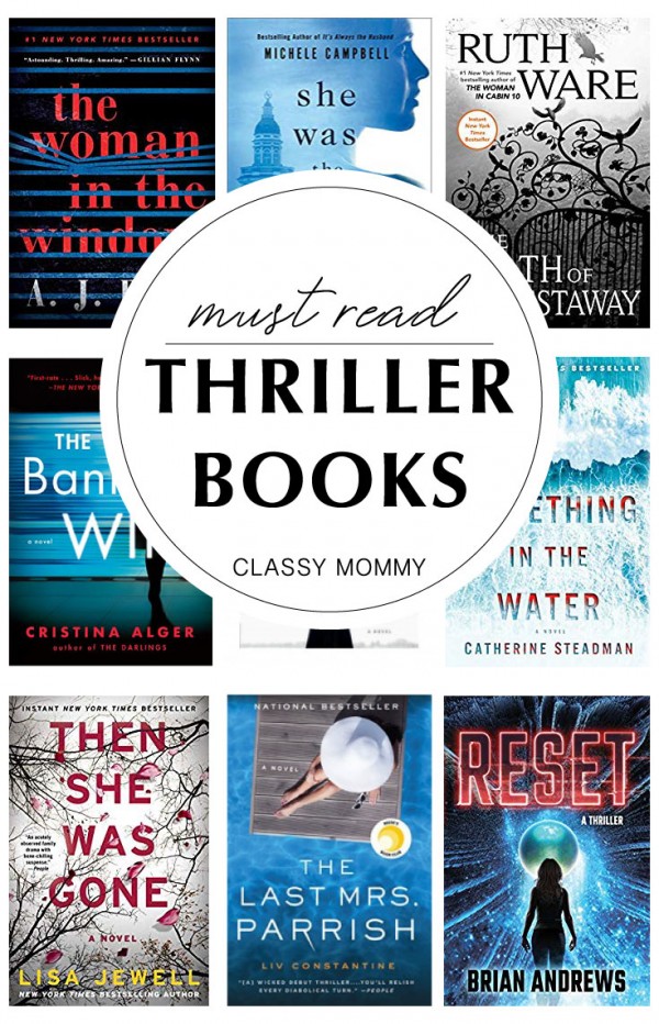 9 Best Thriller Books and Page Turners from 2018