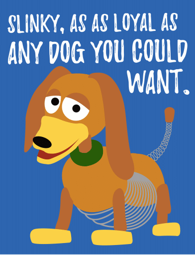 Free Toy Story Slinky Dog Poster and Art
