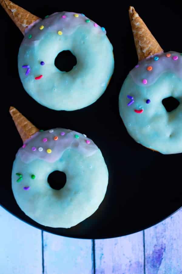 vegan Dollhouse narwhal-donuts