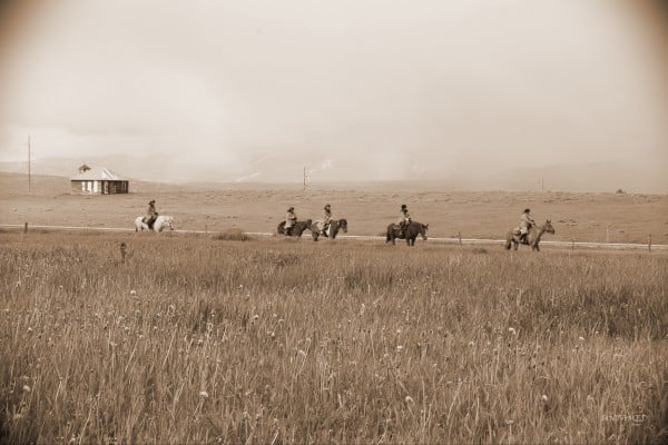Diamond P Ranch Horseback Riding in Yellowstone Country