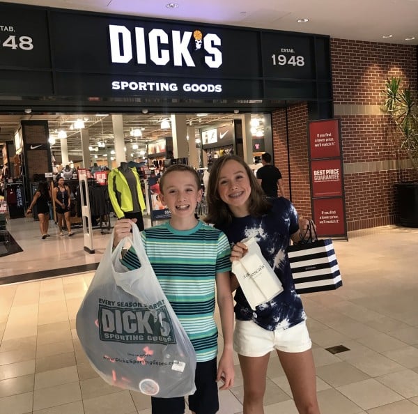 Back to School Shopping at the King of Prussia Mall 